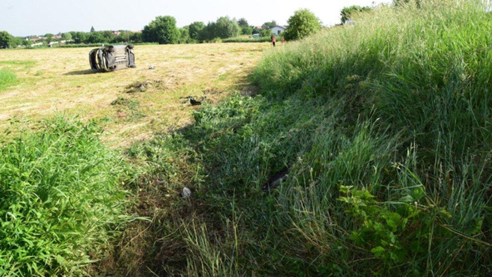 Nehoda obcami Moravský Svätý Ján a Sekule.