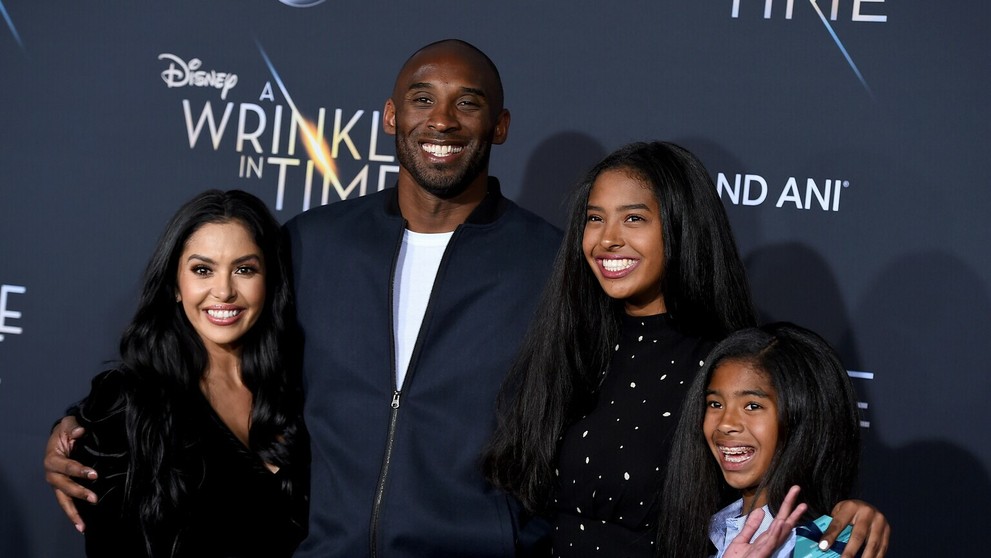 Kobe Bryant s dcárou Giannou.