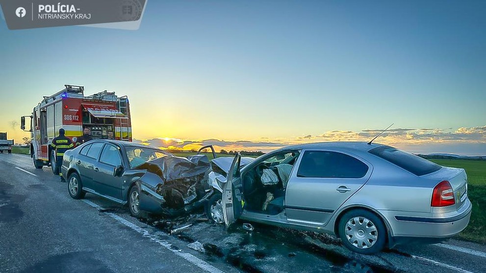 Vodič prešiel do protismeru, zrážku neprežila spolujazdkyňa.