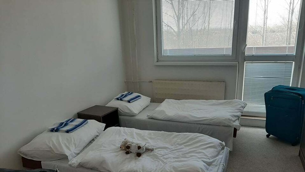 Zariadenie v karanténnom centre v Gabčíkove 