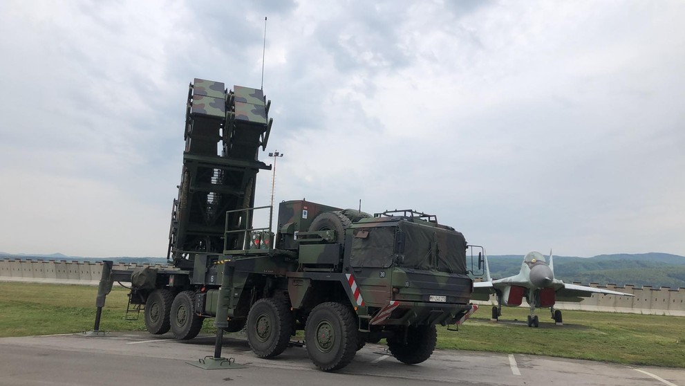 Patrioty na Sliači.