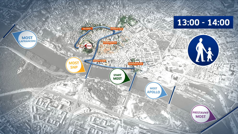 Dopravné obmedzenia počas bratislavského samitu 15:30 -16:30