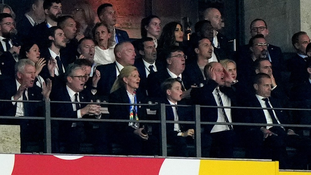 Princ William a jeho syn princ George