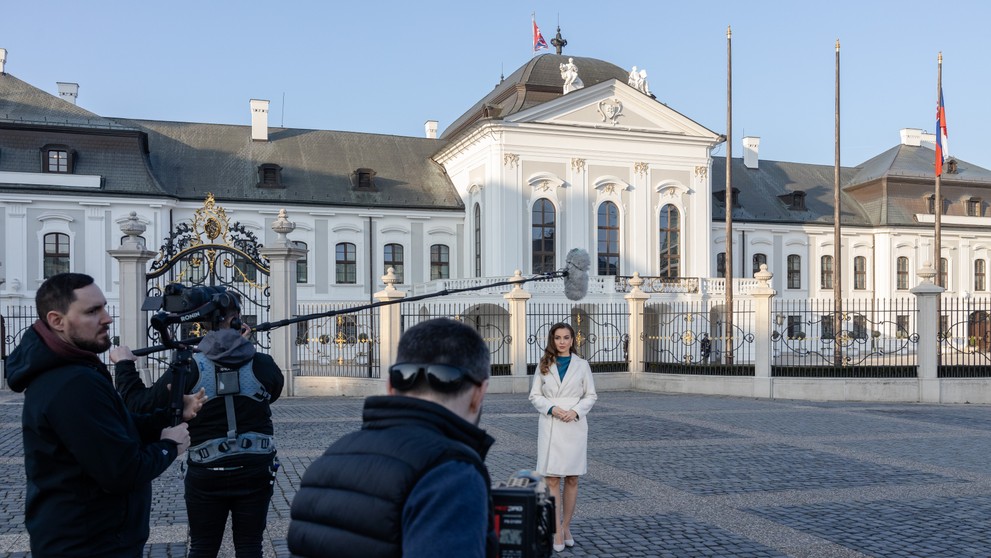 Zuzana Čimová (zákulisie nakrúcania televíznej upútavky)