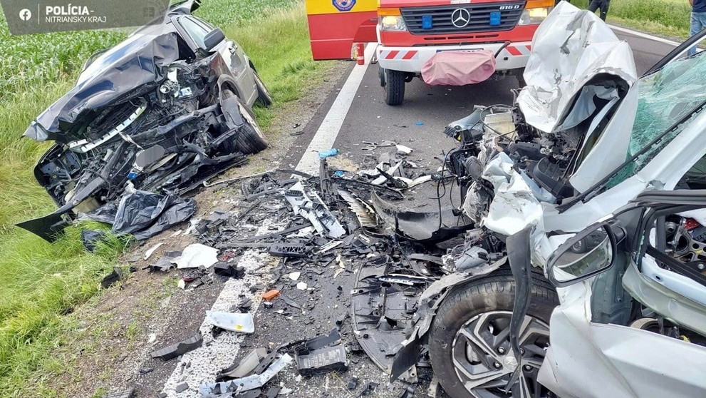 Tragická nehoda pri Nových Zámkoch.