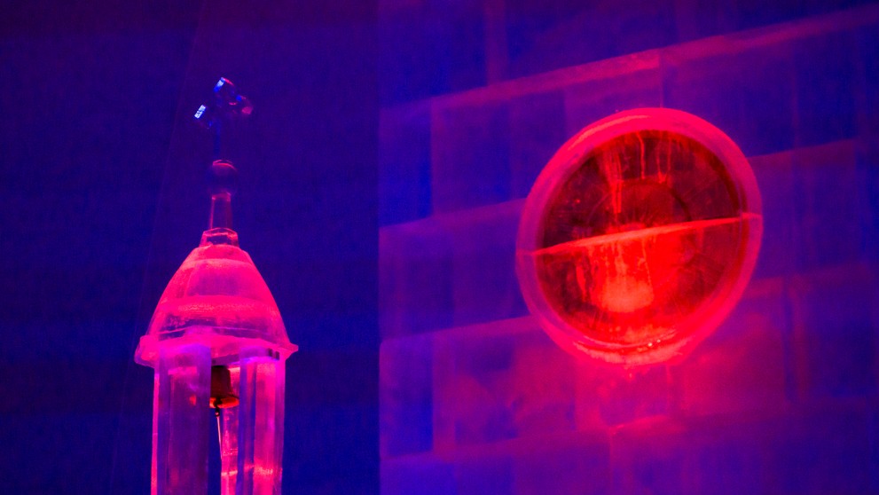 Tatranský ľadový dóm je tento rok venovaný spomienke na pápeža Jána Pavla II.