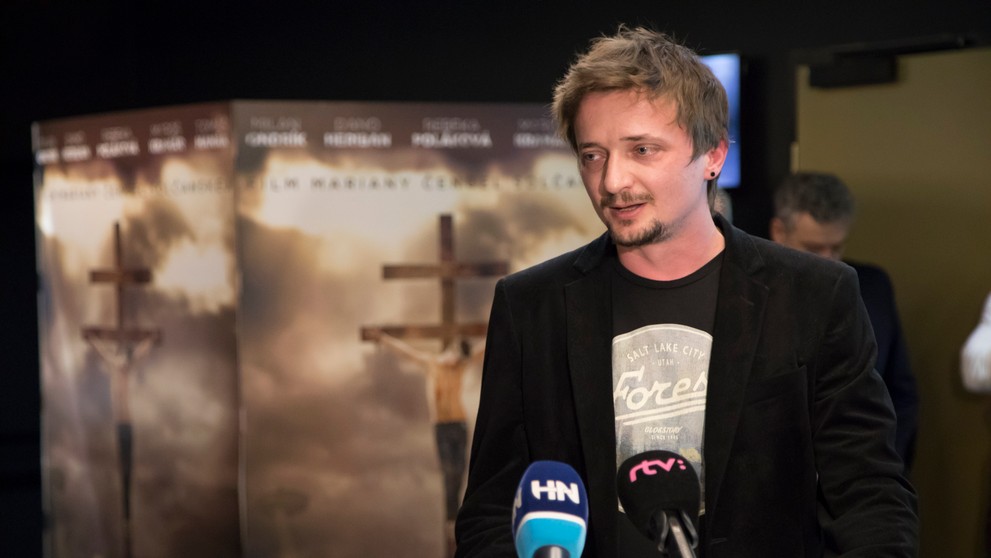 Dano Heriban pred premiérou filmu Únos.