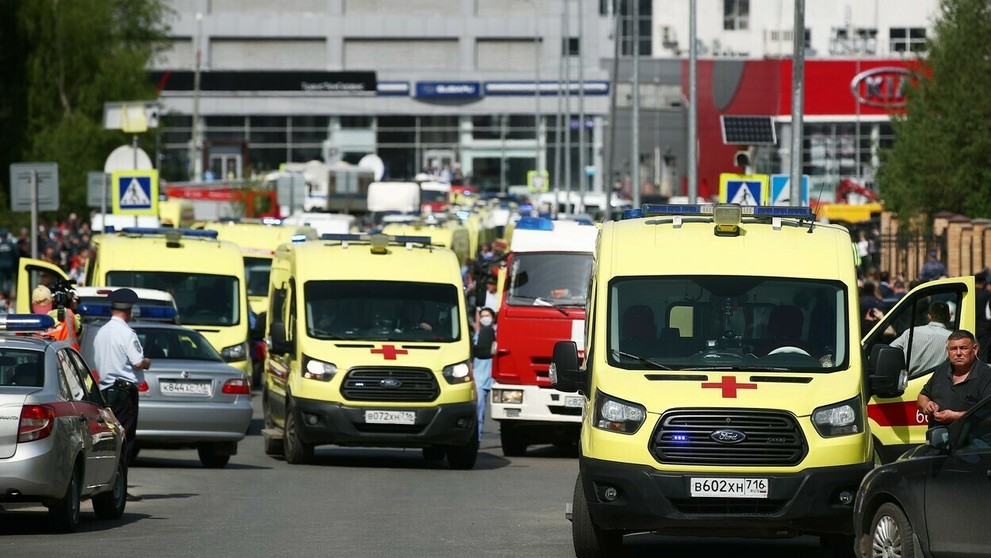 Útok na škole v ruskom Kazani