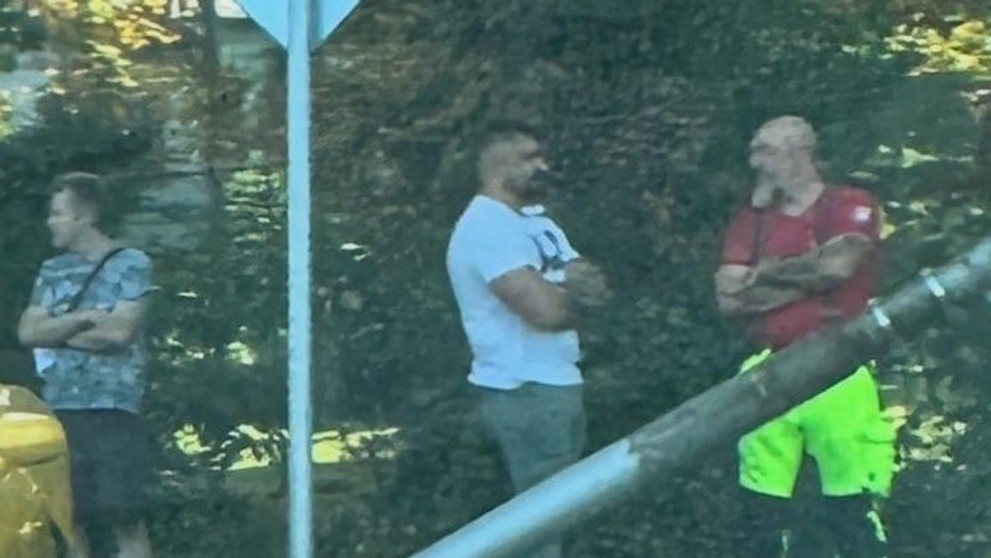 Pavol Gašpar (v bielom).