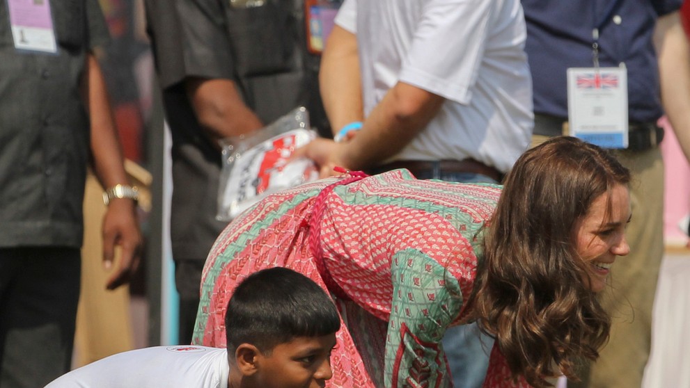 Princ William s vojvodkyňou Kate na návšteve v Indii