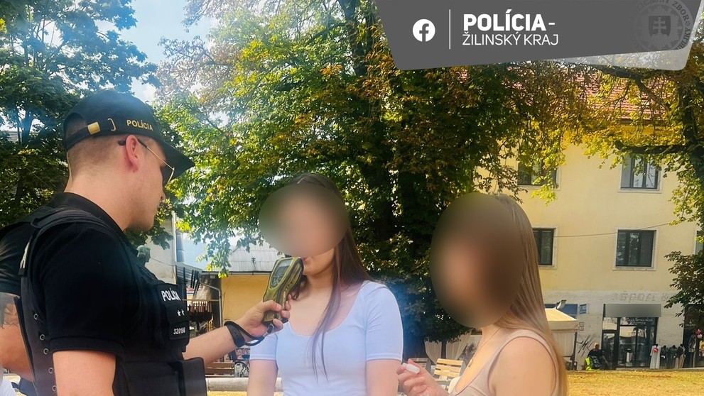 Policajná akcia v Žiline zameraná na alkohol.
