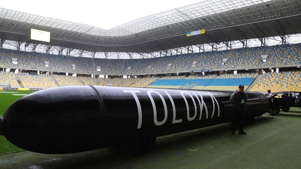 Toloka - najväčší podvodný dron  ukrajinskej armády.