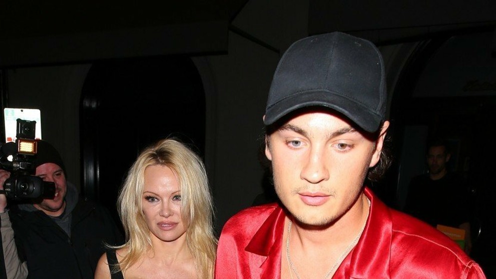 Pamela Anderson so synom Brandonom Thomasom