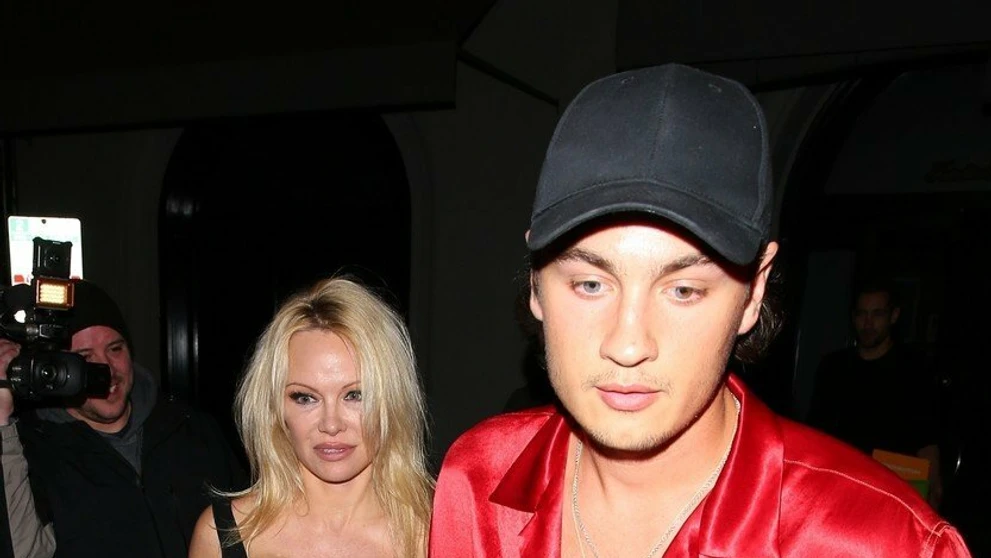 Pamela Anderson so synom Brandonom Thomasom