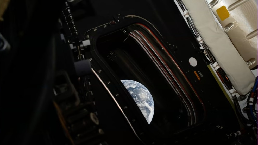 Fotografie posádky kozmickej lode Orion