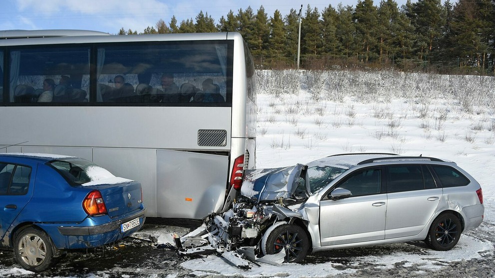 Hromadná nehoda pred Popradom na D1