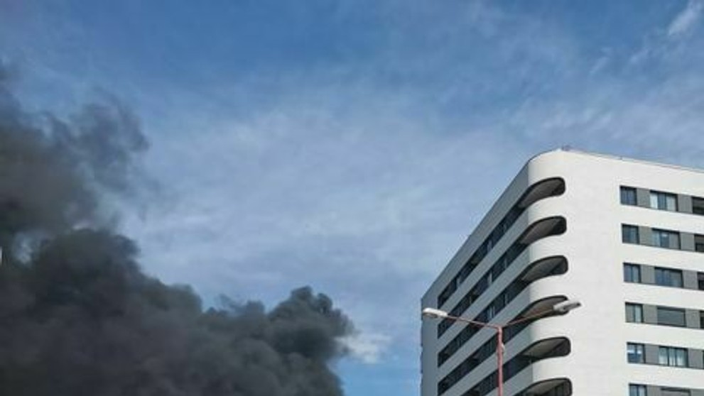 Požiar v Podunajských Biskupiciach.