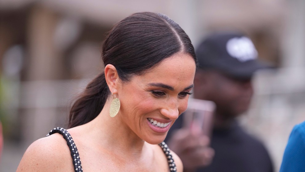 Meghan Markle na turné v Nigérii