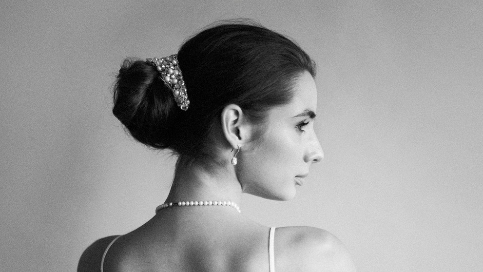 Janka Slačková ako nevesta