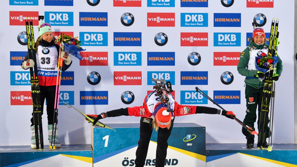 Majsterka sveta v šprinte biatlonistka Anastasia Kuzminová a víťazka obrovského slalomu alpská lyžiarka Petra Vlhová.