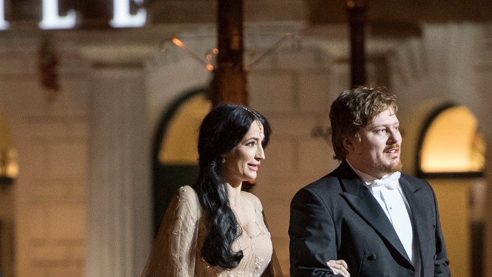 Juraj Droba s manželkou. 