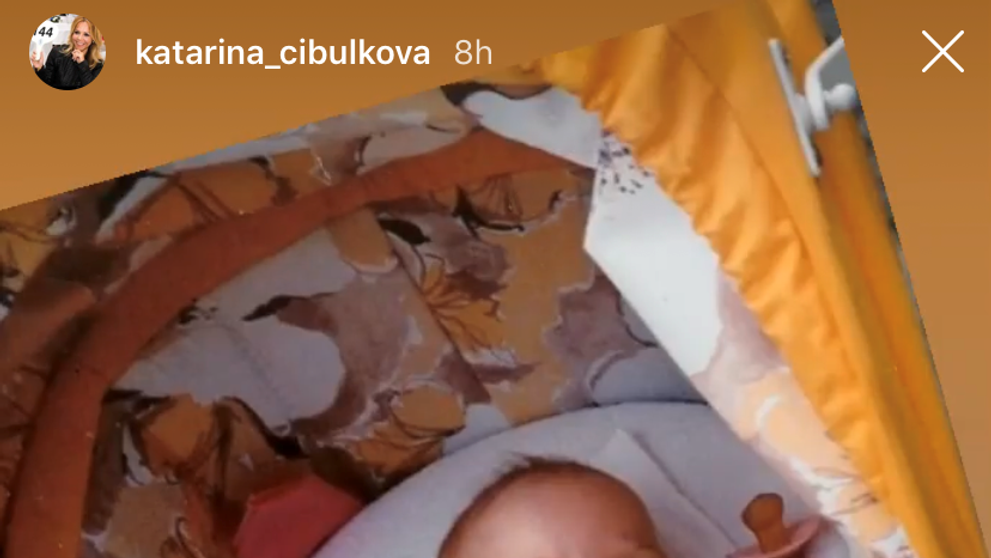 Malá Dominika Cibulková