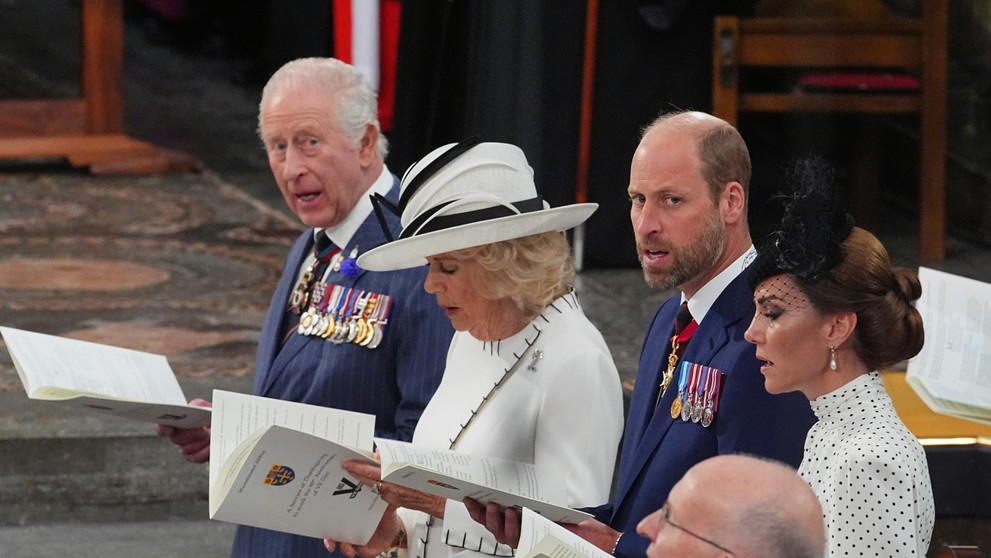 Princ William a princezná Kate pri príležitosti 80. výročia konca druhej svetovej vojny