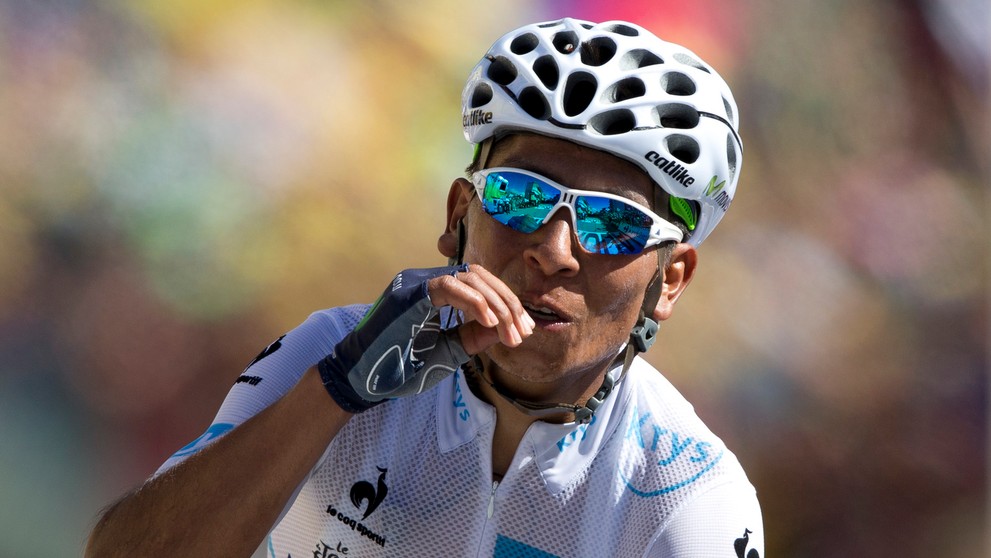 Druhý skončil v náročnej 20. etape Tour de France 2015 Nairo Quintana.