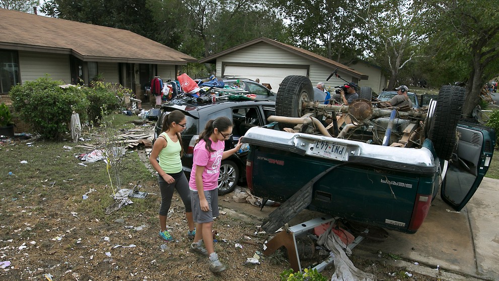V Texase vyčíňalo počasie.