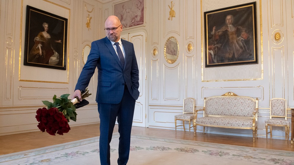 Prezidentka Zuzana Čaputová a predseda SaS Richard Sulík