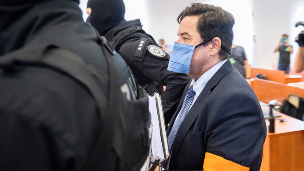 Alena Zsuzsová na pojednávaní v prípade vraždy Jána Kuciaka a Martiny Kušnírovej.