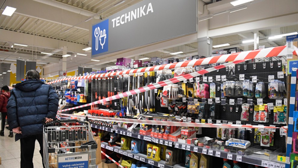 V tejto predajni sa dali kúpiť vrecia do koša či papier na pečenie.