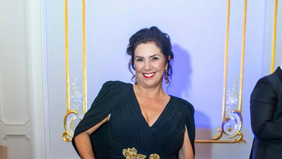 Iveta Malachovská na Prešporskom bále. 