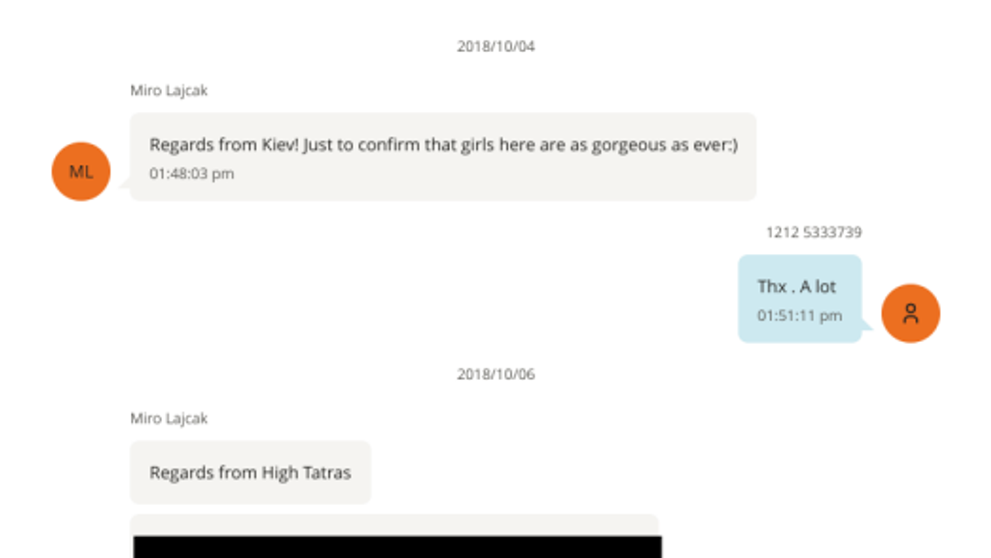 Údajné správy Epsteina s Lajčákom 2.