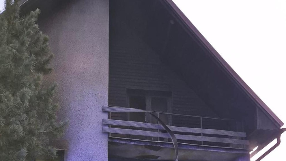 Požiar rodinného domu v Smrečanoch
