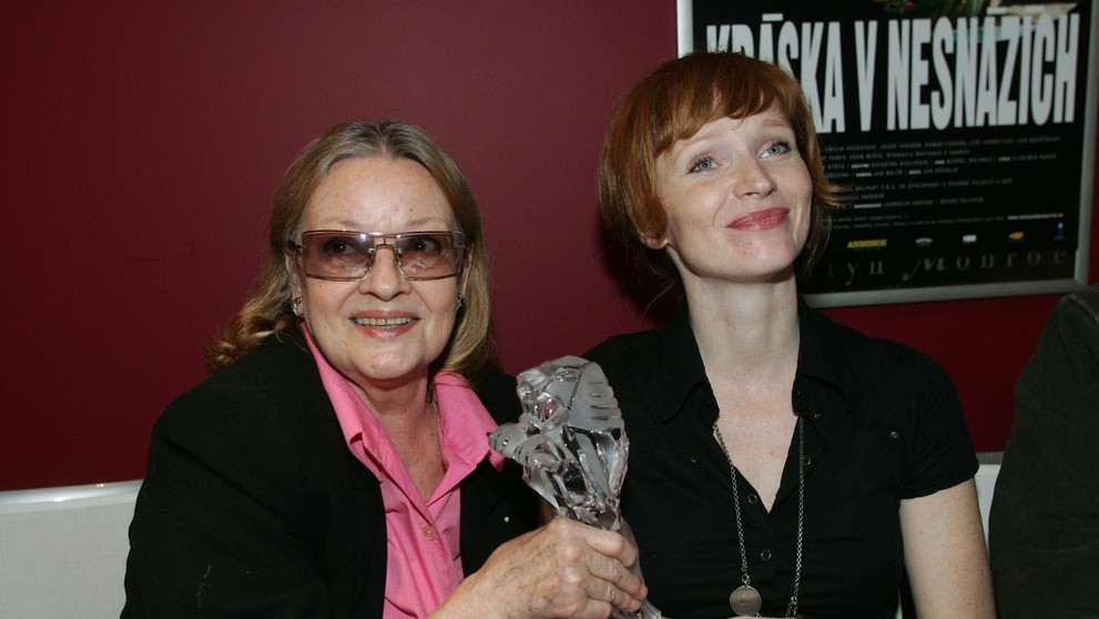 Jana Brejchová s Annou Geislerovou