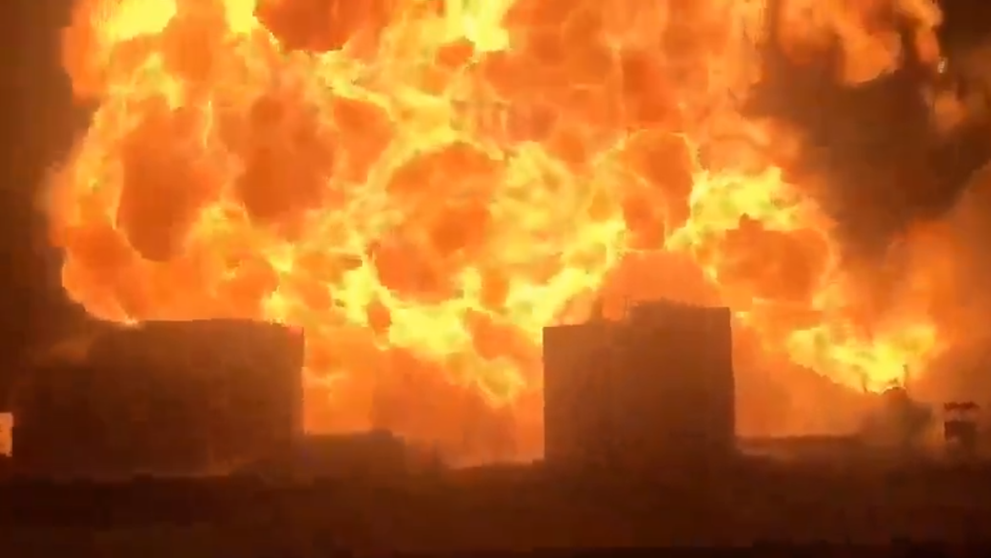 Výbuch plynu v Nairobi.