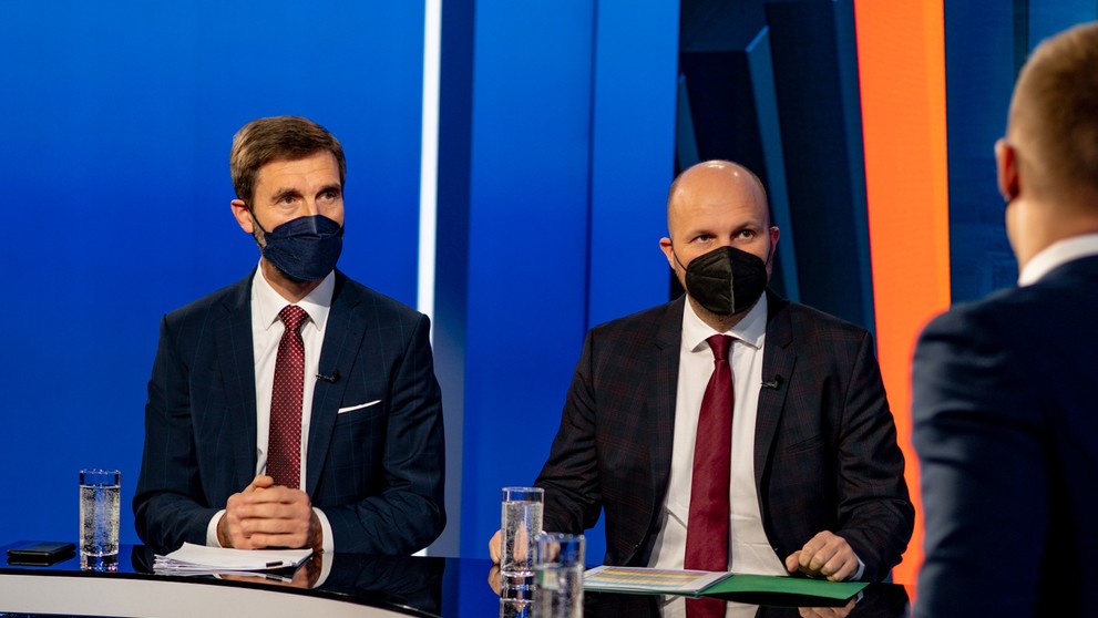 Na telo s Jurajom Blanárom a Jaroslavom Naďom.