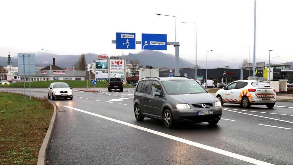 Turbo-okružná križovatka vo Zvolene