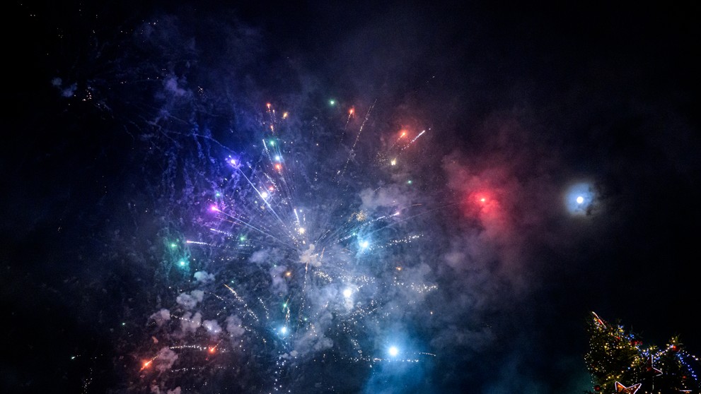 Oslavy Nového roka v Košiciach