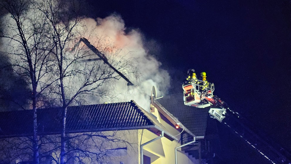 Požiar v Tatranskej Lomnici.