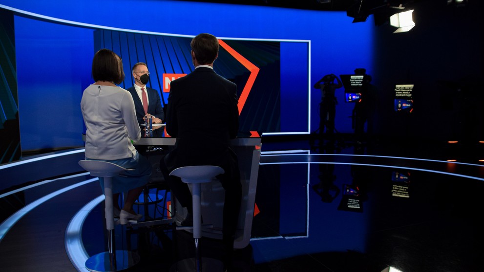 Juraj Blanár a Mária Kolíková v Na telo.