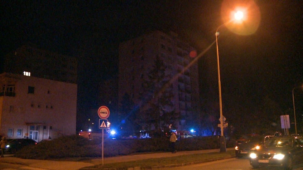 Požiar obytného domu v Košiciach.