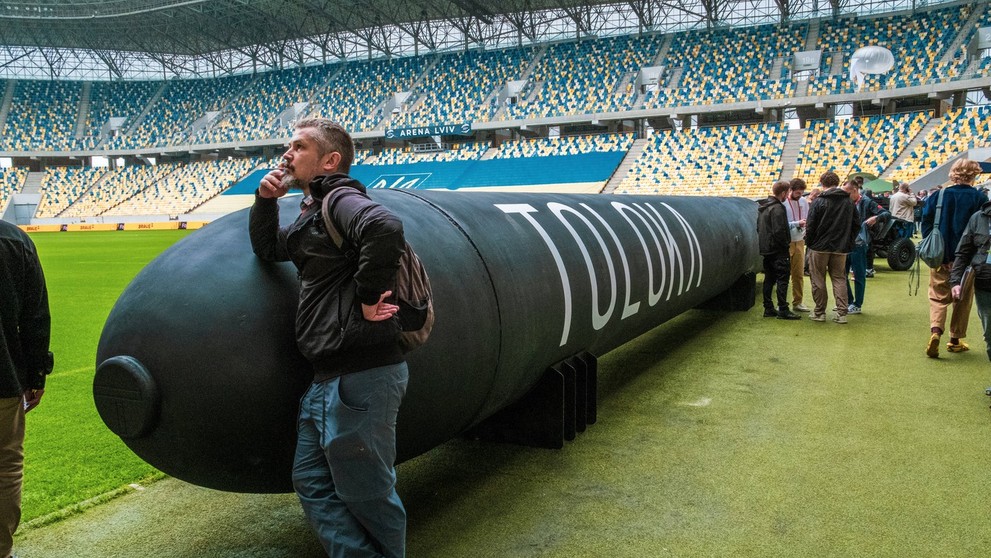 Nový ukrajinský podvodný dron.