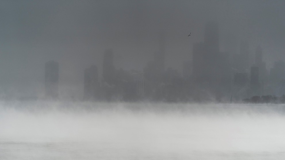 Zamrznuté Chicago.