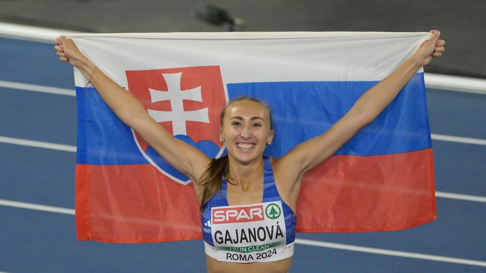 Gabriela Gajanová po striebornom behu na ME.