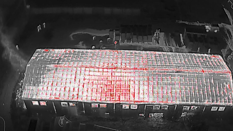 Požiar haly v Malackách.