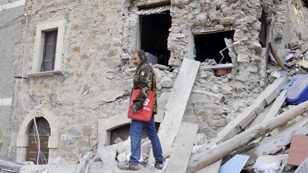 Zemetrasenie v Taliansku.