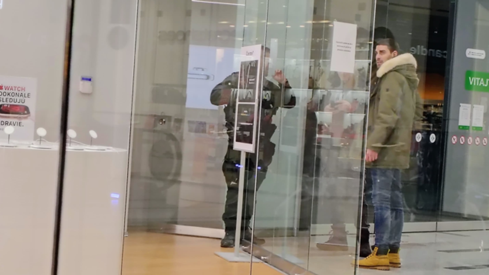 Prepad predajne v OC Central.