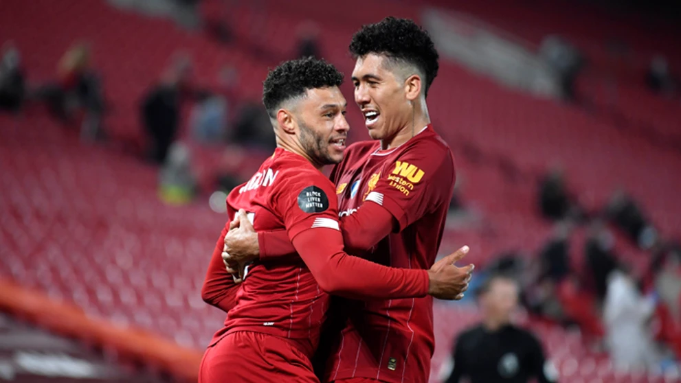 Fanúšiovia FC Liverpool.
